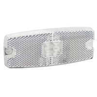 Haute qualité IP67 Emark camion feux latéraux 4 pièces côté fabricant lumières ambre rouge blanc dégagement camion remorque lumière avec réflecteur