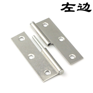 Bisagra Desmontable de Acero Inoxidable de 3 Pulgadas para Puerta de Armario, Montaje Superficial, Diseño Minimalista, Antioxidante, Bisagra para Muebles - Product Image 4