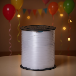 Ruban adhésif argenté brillant Party Love 450M, feuille métallique pour ballons de fête, décoration d'anniversaire - Product Image 2