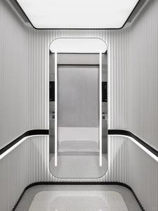 Élévateur de civière d'hôpital 1,5 m/s avec contrôleur VVVF, entraînement par traction, 1600 kg, 20 personnes, ascenseurs médicaux pour civière d'ambulance - Product Image 4