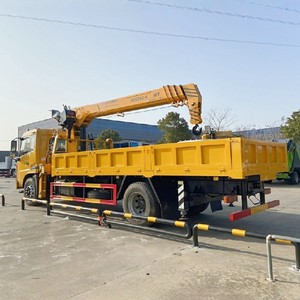 รถเครนติดตั้งบนรถบรรทุก Dongfeng 4x2 8 ตัน แบบยืดไสลด์ได้ พร้อมบูมไฮดรอลิก รถบรรทุกติดเครน ผู้ผลิตจากจีน - Product Image 4