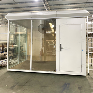 Sistema Modular de Esquinas Redondeadas, Casa Móvil, Comunidad de Intercambio de Libros, Cabaña Prefabricada, Superficie Lisa, Casa Contenedor de Aluminio - Product Image 4