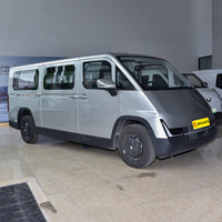 Mobil Van Mini Listrik Murni Foton Cavan Lefu Model Terbaru 2025, Laris Manis, 5 Pintu, 6 Kursi, Baterai LFP, Tipe Van Tertutup