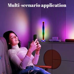 ไฟตั้งโต๊ะเกมมิ่ง Joystar 2 ชิ้น แบบ Smart RGB IC Infinity Mirror พร้อมรีโมทคอนโทรล ปรับความสว่างได้ หลายชั้น ซิงค์กับเสียงเพลง - Product Image 4