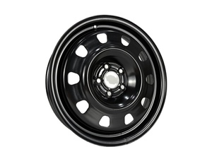 Rines de Repuesto Ahorradores de Espacio, Rines de Acero de 17x4J Pulgadas, 5 Orificios, Negros, para Automóvil, 17 Pulgadas, 5X110, para Emergencias - Product Image 2