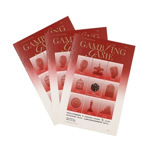 Custom Gift Card Manufacturers Digital <b>Printing</b> <b>Paper</b> Window Pull Tabs and Break Open Pull Tabs Game Tickets - Product Image 4