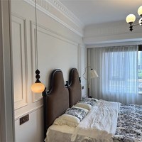 Lampe suspendue LED vintage, style français moderne du milieu du siècle, avec hauteur réglable pour chambre à coucher, entrée, bar, comptoir