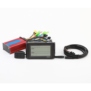 Kit d'instrumentation d'affichage SW900 avec petite batterie au lithium rouge, 24V/36V/48V/60V 250W/350W, dédié aux vélos électriques L906 - Product Image 2