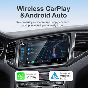 Reproductor de <span class=keywords><strong>DVD</strong></span> para Auto SEMAITU de 6.2 Pulgadas y 2 Din, con Apple CarPlay, Pantalla Táctil, Radio, Bluetooth, Android Auto/FM/USB - Product Image 2