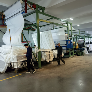 آلة تشطيب الصوف والنسيج ثنائية الغرض تعمل بالطاقة الآلية بقوة 120 كيلوواط وجهد 380 فولت مع تحكم PLC وضمان لمدة عام - Product Image 1