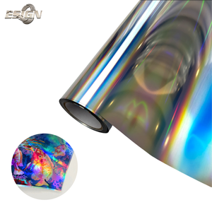 Película de vinilo holográfica ESIGN, autoadhesiva, brillante, flexible, semitransparente, para impresión en automóviles, resistente a los rayos UV y al agua. - Product Image 1