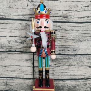 Vente en gros <span class=keywords><strong>de</strong></span> décorations en bois <span class=keywords><strong>de</strong></span> 30 cm, Cascanueces Navidad, design soldat, cascanueces pour la décoration <span class=keywords><strong>de</strong></span> Noël et <span class=keywords><strong>de</strong></span> la famille - Product Image 2