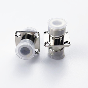 RF Connector Brass Type N Female 4 Hole Flang Solder Mount N Connector 172119 082-24 082-97-RFX - Product Image 2