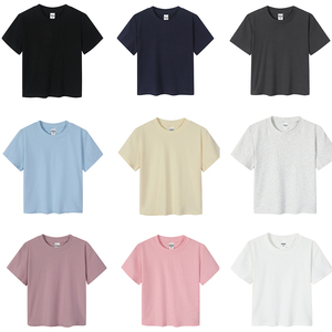 T-Shirt 2026 estiva a spalla normale Sexy da donna in cotone da 230gsm aderente aderente - Product Image 5