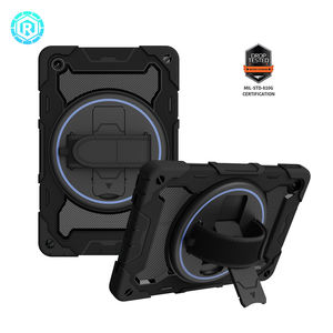 Custodia per Tablet <span class=keywords><strong>Lenovo</strong></span> <span class=keywords><strong>M10</strong></span> Plus 10.6 2022 3a Gen con Supporto, Cinghia da Polso, Antiurto, Rotazione a 360° in TPU - Product Image 1