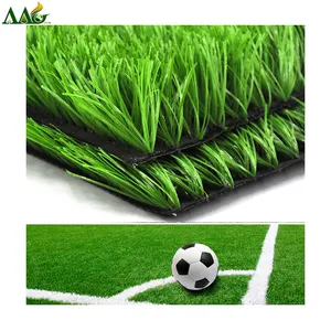 AAGrass toptan 50mm 60mm futbol sporları çim yapay halı doğal tedarikçisi sentetik çim futbol sahaları