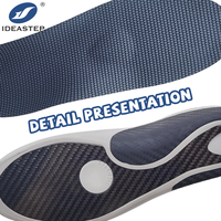 Ideastep fibre de carbone pour chaussures de course football basket-ball football volley-ball respirant et absorbant les chocs semelles de sport