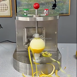 Éplucheur automatique commercial multifonction, machine électrique à éplucher les fruits, éplucheur en acier inoxydable pour pommes, oranges, pommes de terre - Product Image 1