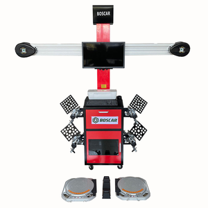 Alineador de Ruedas 3D Móvil de Alta Calidad con Elevación Automática, Pantalla Dual y Dispositivo de Posicionamiento de Cuatro Ruedas con Certificación CE - Product Image 1
