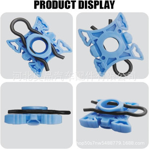 Volvo ที่ยึดสไลด์กระจกรถยนต์, ไนล่อนพลาสติก51321938884สำหรับ S60 S80 S40เปลี่ยนการซ่อมแซม XC90 XC60 - Product Image 4