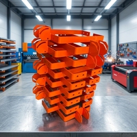 Usine de fabrication de matériel ISO9001, tube de peinture en poudre, fabrication sur mesure de tôles OEM, cadre en acier soudé et plié, usage industriel