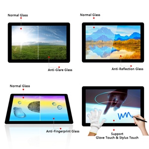 Tùy chỉnh cấp công nghiệp 17.3 inch màn hình cảm ứng Ag AR AF kính đa cảm ứng điện dung màn hình cảm ứng Bảng điều chỉnh Kit cho <span class=keywords><strong>LCD</strong></span> hiển thị - Product Image 5