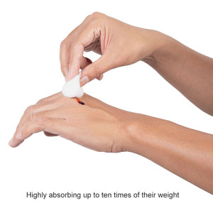 Rouleau de coton médical en gros, plié en zig-zag, 100 % pur naturel, hautement absorbant pour les soins des plaies en milieu hospitalier - Product Image 5