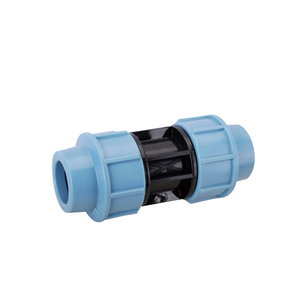 อุปกรณ์เชื่อมต่อแบบบีบอัดทำจาก HDPE PP ผ่านการรับรอง CE - Product Image 1