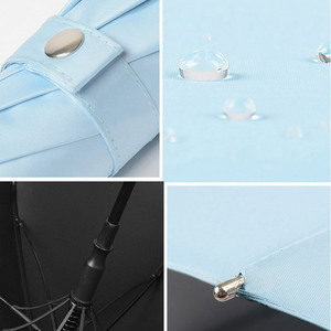 Golf <b>Umbrella</b> Straight Manual Polyester Waterproof Promotional Activities Simple Round <b>Large</b> Size Long Handle - Product Image 4