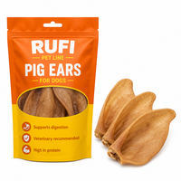 Sachet à fond plat scellé sur huit côtés avec fermeture éclair et fenêtre transparente pour café en grains, snacks, bœuf séché, biscuits, aliments pour animaux de compagnie