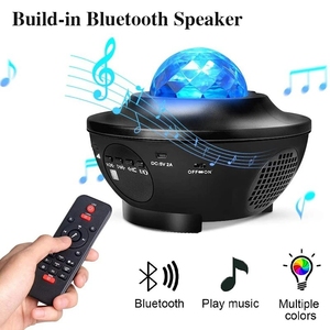 <span class=keywords><strong>LED</strong></span> projeksiyon lambası uzaktan kumanda <span class=keywords><strong>LED</strong></span> lazer Galaxy Sky yıldızlı yıldız projektör Galaxy projektör hoparlör ile - Product Image 4