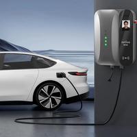 Chargeur mural pour véhicules électriques avec reconnaissance faciale, carte RFID, 7 kW AC, économie d'énergie pour usage domestique