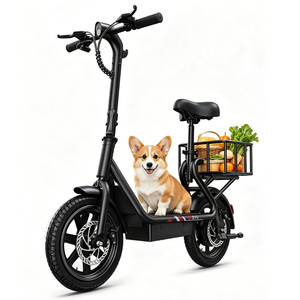 Scooter Eléctrico Plegable C4 Mini de 14 Pulgadas, Capacidad de 150 kg, Dos Ruedas, Control por Aplicación, Motor de 350W, Velocidad de 25 km/h, Almacén en EE. UU. - Product Image 2