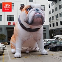 Énorme mascotte gonflable géante gonflable personnalisée gonflable grand chien publicitaire dessins animés