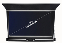 DVD para Coche para Honda Pilot 2009-2012 Panel de Aluminio con CarPlay/4G/Wi-Fi Reproductor de Radio 7'' Android 10.0 Octa Core