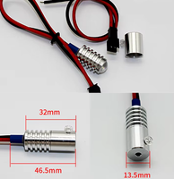 Illuminateur LED rouge miniature de qualité industrielle, 12 V CC, 1,5 W, avec indice de protection IP68, pour lampe à fibre optique à éclairage latéral de 3/5/6/8/10 mm