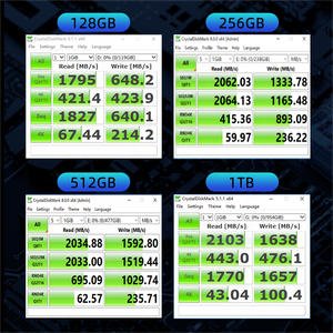 Внутренний жесткий диск M.2 2230 1 ТБ 512 ГБ 256 ГБ 128 Гб SSD оригинальный M.2 2230 2242 NVMe PCIe Gen3 * 4 SSD для палубы ноутбука и т. д. - Product Image 6