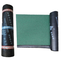 Membrane d'étanchéité en bitume SBS écologique résistante aux UV avec feutre de base en polyester Garantie 5+ ans pour les toitures de villas/hôtels/galeries commerciales
