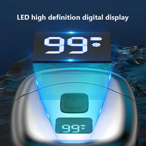 Rasoir électrique à double tête flottant à 360 ° étanche IPX6 pour hommes Rasoir de voyage rechargeable USB de type C pour hôtels - Product Image 6