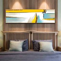 Toiles d'art sur mesure en gros pour usage commercial, impressions HD écologiques, tableaux muraux pour hôtels