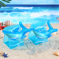 Offre Spéciale gonflable bouée de natation eau et air formation bras anneau brassards nager cercle Carton Animal bras anneau bébé natation bras anneau