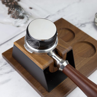 Nivelador de Café con Logotipo Personalizado, Base Resistente de 58 mm, Herramientas para Baristas, Distribuidor de Polvo de Café Espresso