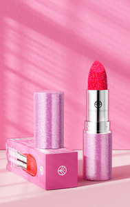 Vente en gros OEM professionnel rouge à lèvres logo personnalisé paillettes hydratant imperméable à l'eau longue durée 6 couleurs rouge à lèvres - Product Image 5