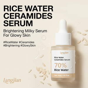 Essence de <span class=keywords><strong>riz</strong></span> coréen à la céramide et à l'acide hyaluronique - Peau de verre éclatante, hydratante pour les peaux sèches et ternes, sans parfum et non comédogène - Product Image 2