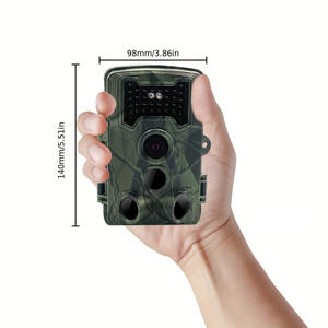 Forest Camping 4K Cámara de video de monitoreo Cámara de rastreo de Vida Silvestre Cámara digital de visión nocturna para investigación <span class=keywords><strong>exterior</strong></span> al aire libre - Product Image 3