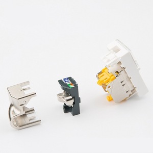 Connecteur Keystone <span class=keywords><strong>STP</strong></span> Cat6A sans outil |   Module de prise RJ45 de type <span class=keywords><strong>Legrand</strong></span> 45*22.5mm pour câblage LAN - Product Image 1