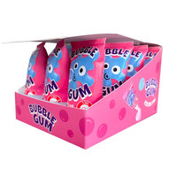 Dentifrice exotique japonais américain personnalisé forme tube de bonbons liquides fruité bubble-gum confiserie bonbons OEM en vrac sac disponible