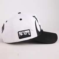 Gorra de Béisbol Deportiva Personalizada de 5 Paneles de Terciopelo y Algodón Unisex con Logotipo de Letras Bordadas en 3D y Diseño de Dos Tonos