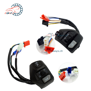 Interruptores <span class=keywords><strong>de</strong></span> Motocicleta CQHZJ, Bocina, Señal <span class=keywords><strong>de</strong></span> Giro, Luz Antiniebla, Botones <span class=keywords><strong>de</strong></span> Control del Manillar <span class=keywords><strong>para</strong></span> Yamaha NVX155 125 AEROX155 - Product Image 3