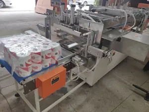 Toilet Paper Machine High Speed Semi Automatic Toilet Paper Multi Rolls Packing Machine